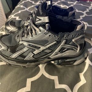 Balenciaga runners dark grey